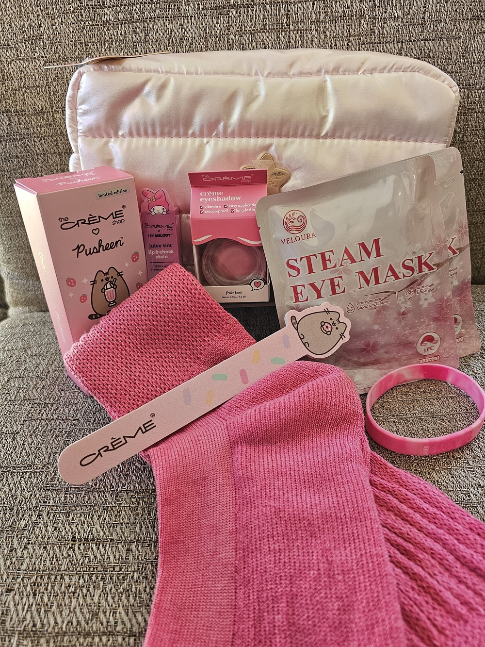 The Crème Shop Breast Cancer Awareness Pink Self-Care & Beauty Bundle NWT